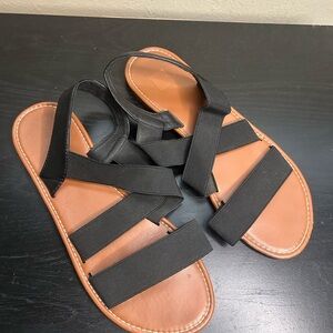 SHEIN Black and Brown Women's Sandals